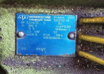 Agregat hydrauliczny 5,5 kW 350 bar