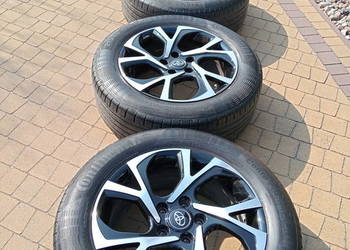 Toyota C-HR roczne alufelgi koła 17" letnie Continental 215/60 R17
