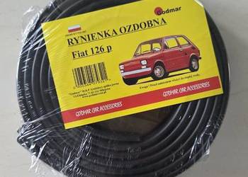 Fiat 126p rynienki ozdobne Dachu.