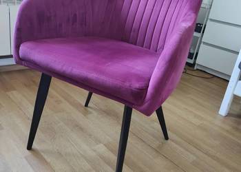 Piękne Welurowe fotele krzesła Glamour