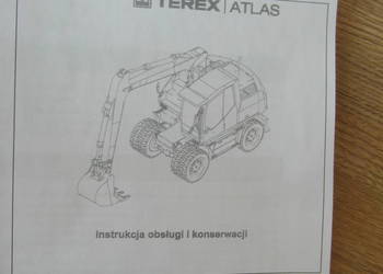 dtr INSTRUKCJA OBSŁUGI ATLAS TEREX 140w i inne_