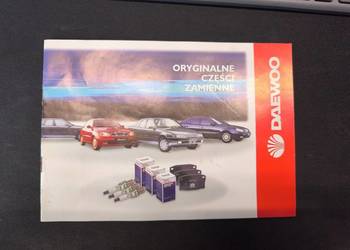 Daewoo broszura części zamienne język Polski