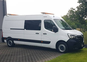 Renault Master 6 OSÓB BRYGADÓWKA DŁUGI WYSOKI KLIMA AC KRAJOWY OPEL MOVANO