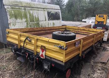 Platforma Wagon Kolejowy do Koparki Dwudrożnej