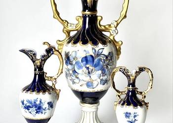 3 wazony Royal Dux 3 wazony Royal Dux