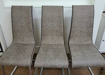 Krzesła chromowane - premium