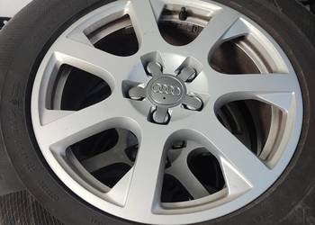 Alufelgi audi q5 17 z oponami zimowymi