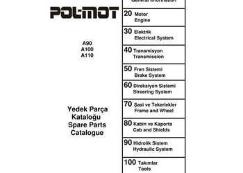 Hattat Ursus A90, A100 A110 katalog części NAPRAWA