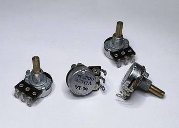Potencjometr 470 Ohm A Unitra TELPOD