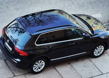 VW Tiguan TDI, 2l, 2019 rok, 135000 km DSG, czarny, idealny