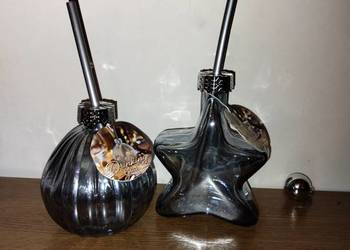 szklanki w kształcie bąbki i gwiazdy