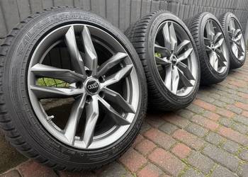18 cali felgi koła do Audi A4 b9 A5 A6 5x112 ET30 8J stan IDEALNY