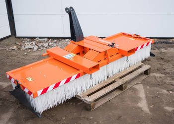 Zamiatarka szczotkowa składana ZLS-long, 12 rzędów 150-250cm