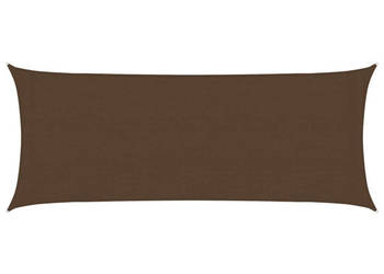 Żagiel przeciwsłoneczny 160 g/m² brązowy 2x5 m HDPE WM-311781
