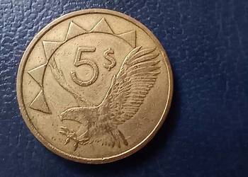 Stare monety 5 dolar1993 Namibia