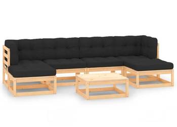 vidaXL 7-cz. zestaw wypoczynkowy do ogrodu(SKU:3083885)