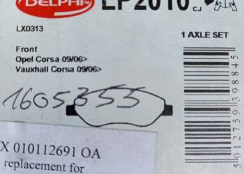 LP2010 Klocki ham.przód Opel Corsa D