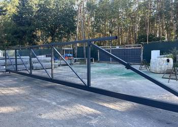 Brama przesuwna 2D - komplet- PRODUCENT