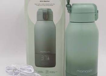 Momcozy, przenośny, wielofunkcyjny podgrzewacz do mleka, 500 ml
