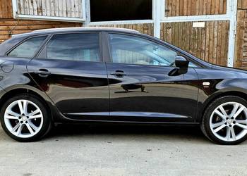 Seat Ibiza 1.6TDI 1.Własc Klima 17"ALU Podgzr. sied. Tempom