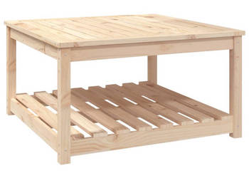 Stolik ogrodowy 825x825x45 cm lite drewno sosnowe WM-824141
