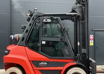 2016 Linde H60 4,6m/6t 3 butle klima pozycjoner przesuw 2 kamery z Niemiec