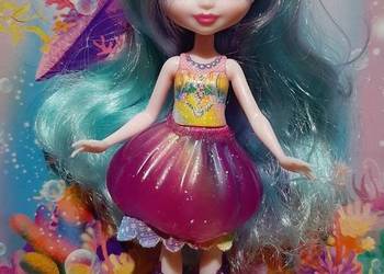 Lalka Enchantimals Jelanie Jellyfish z pupilem