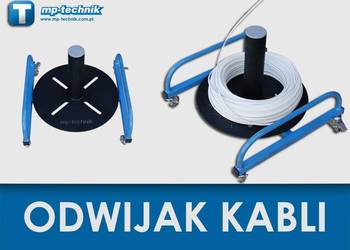 Odwijak, rozwijak do przewodów i kabli na kółkach