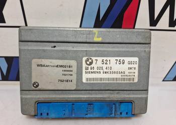 BMW E39 E46 E53 Z3 MODUŁ STEROWNIK KOMPUTER SKRZYNI EGS 7521759