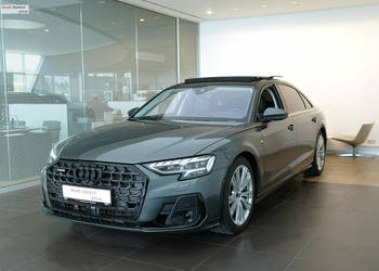 Audi A8 60TFSI e Quattro Long S-LINE B&O Oś Skrętna MatrixDigital HeadUp D…