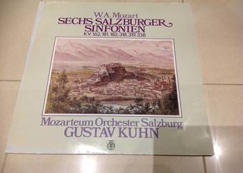 Płyta Winylowa W.A Mozart SECHS SALZBURGER SINFONIEN