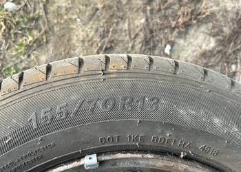 Sprzedam opony letnie 155/70 R13