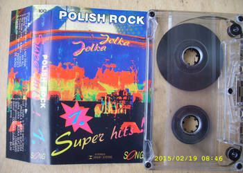 + Skladanka, kaseta ;POLISH ROCK--SUPER HITS .