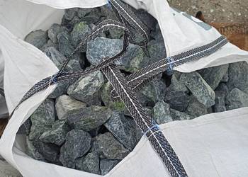 Kamień Zielony do Gabionu Ogrodzenie z gabionu Kora Kamienna Biała Marianna