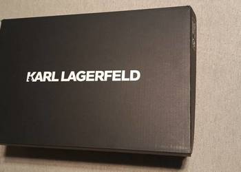 Meskie buty Karl Lagerfeld KL95210 trampki skorzane sneakersy rozmiar 44