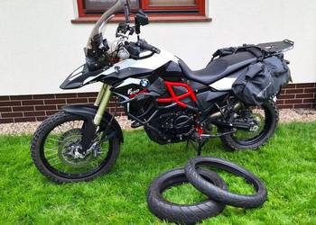 BMW F 800 GS 2015r, 2 komplety opon, sakwy, bez wkładu finansowego