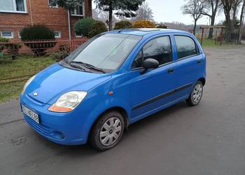 Chevrolet Matiz 0.8 benzyna 2007 rok,Stan bdb. Aktualne opłaty.