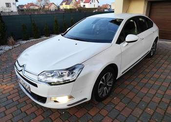 Citroën C5 Sedan 2.0 BlueHDi 150 KM (poszukiwana) bez HYDRO Biała perła