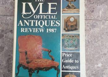 Stara książka katalog The Lyle Antiques official review 1987r Tony Curtis
