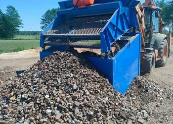 Przesiewacz PWK 1622-2, ziemia, gruz, recycling