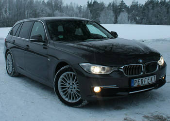 BMW 320 F30 F31 2.0 D 184 KM xDrive LUXURY BiXenon NAVI Grzane FOTELE Serw…