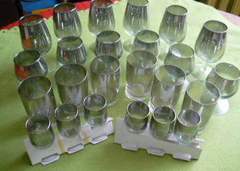Komplet kieliszków do alkoholi