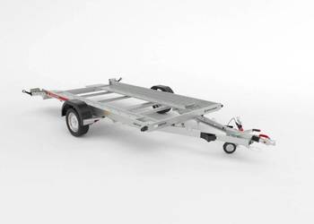 Przyczepka Tema CAR FLAT 3518 laweta prosta lohr tandem
