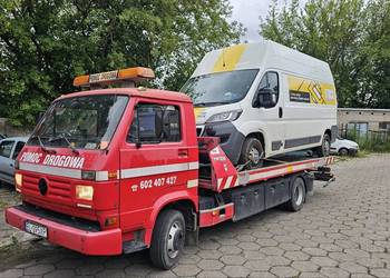 VW L80 4.3TD Platforma Widelec TISCHER Pomoc Drogowa Autolaweta OKAZJA!