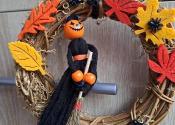 #50 wianek halloweenowy