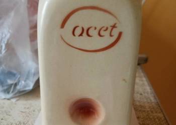 Vintage butelka na ocet ceramika wolanin bolesławiec