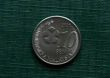 MALEZJA - 10 senów, 2020r
