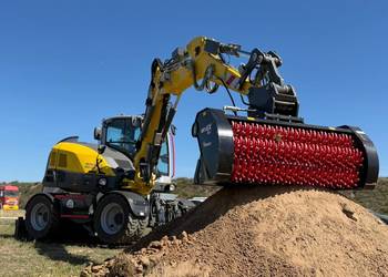 Łyżka przesiewająca Simex VSE 8.3 DEMO dla koparek 6-10 ton