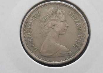 5 Pensów W. Brytania 1970 r.