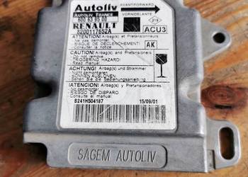 MODUŁ SENSOR PODUSZEK RENAULT SCENIC 600639500